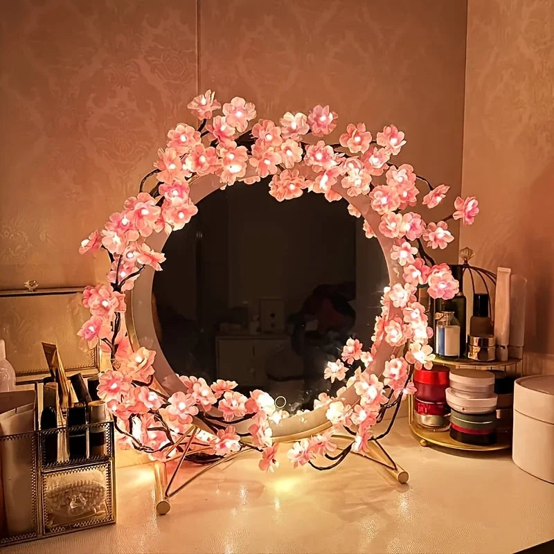 96 LED Cherry Blossom Tree Light For DIY Bedroom Decor And Parties