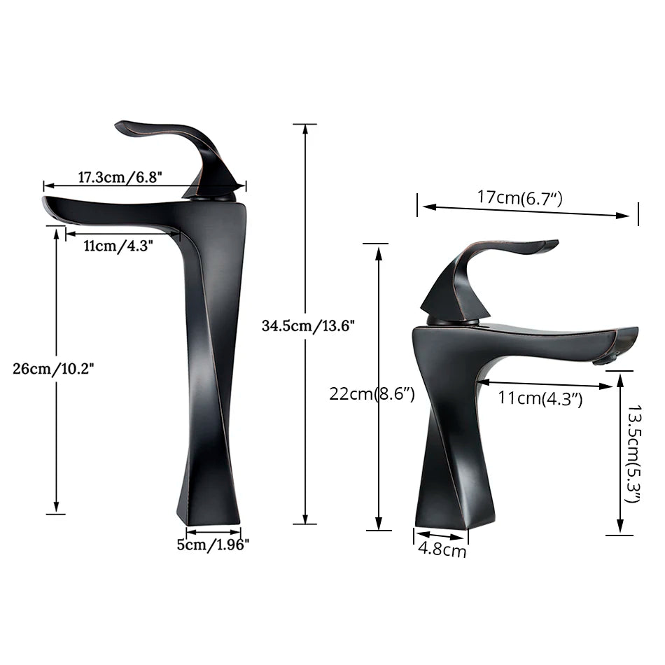 Basin Faucet Black Bathroom Basin Mixers Deck Mounted Cold Hot Taps Single Lever Lavatory Sink Faucet Gold Washing Tap