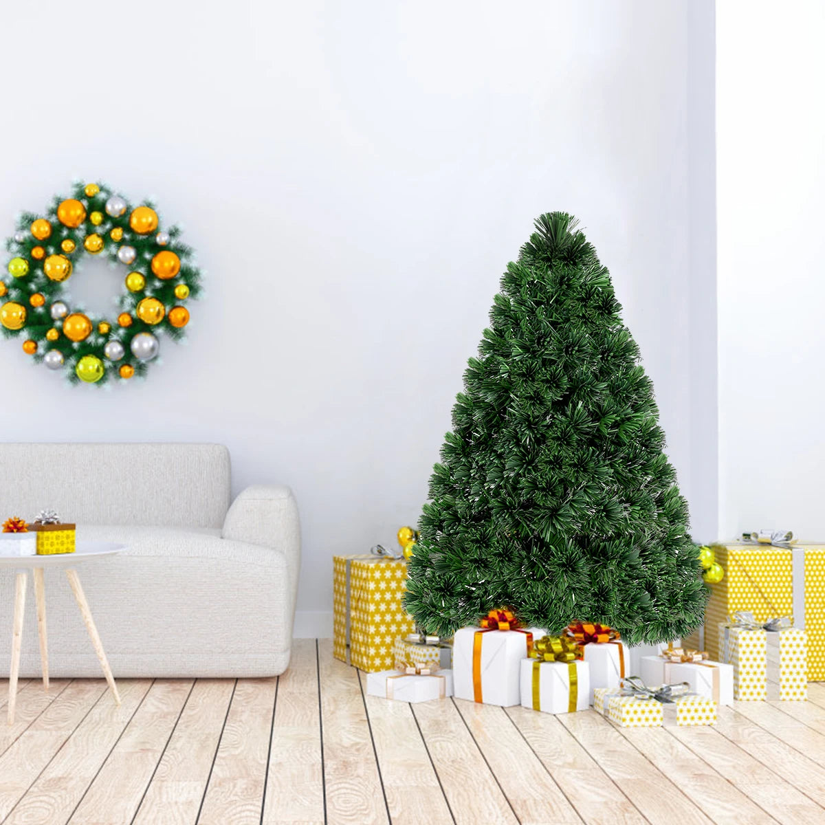 LIFEZEAL Artificial Christmas Tree for Holiday Home and Office Decor