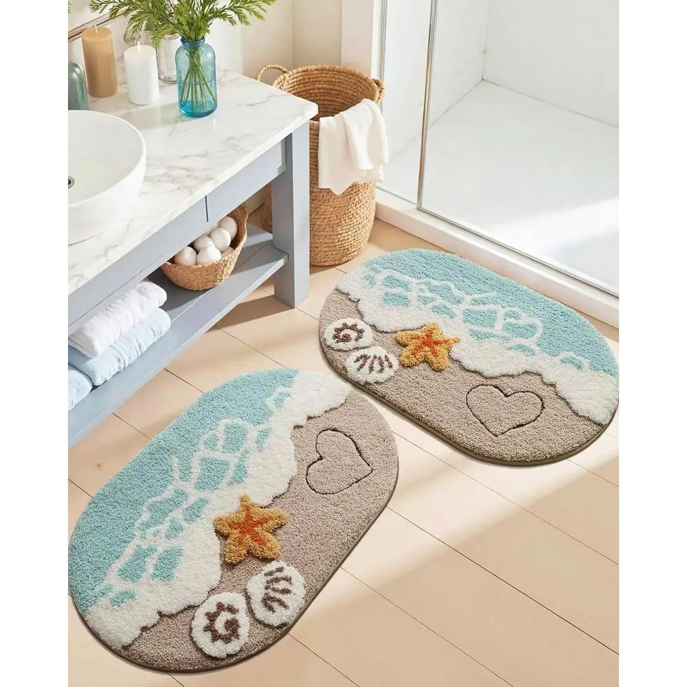 Soft Absorbent Non Slip Bath Mat For Bathroom Kitchen Entry