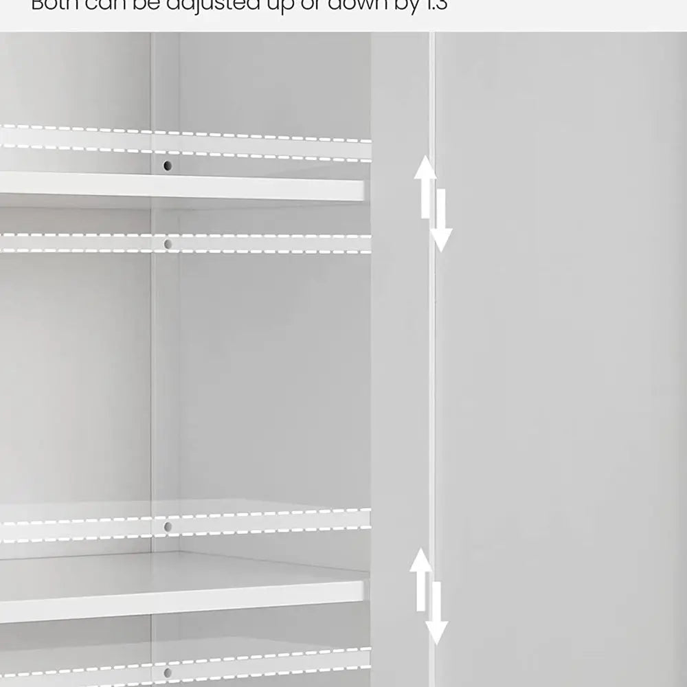 Bathroom Floor Storage Cabinet, Bathroom Storage Unit With 2 Adjustable Shelves, Cabinet Freestanding, 11.8 X 2