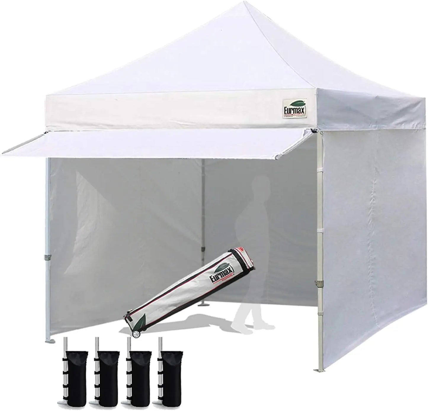 Pop Up Canopy Tent With Removable Sidewalls And UV Protection