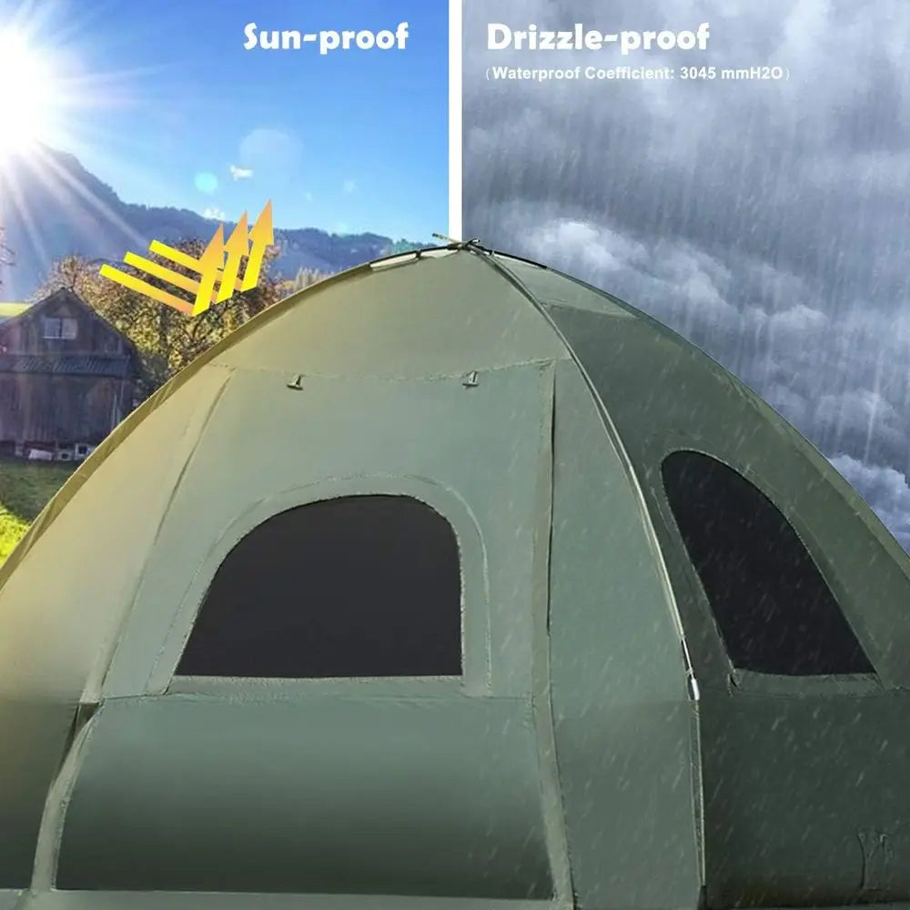 Moccha olding Camping Tent Cot with Sleng Bag and Air Mattr, Elevated Camping Tent with Carry Bag or Outdoor Activity, Hiking, P