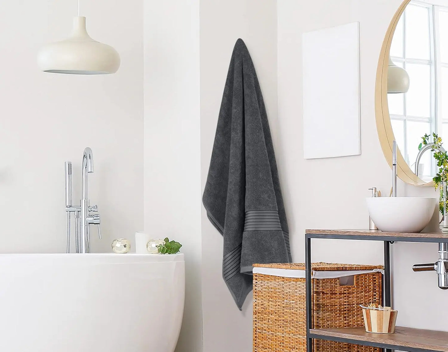 2 Pack Bath Sheets 100 Percent Cotton Quick Dry Towels