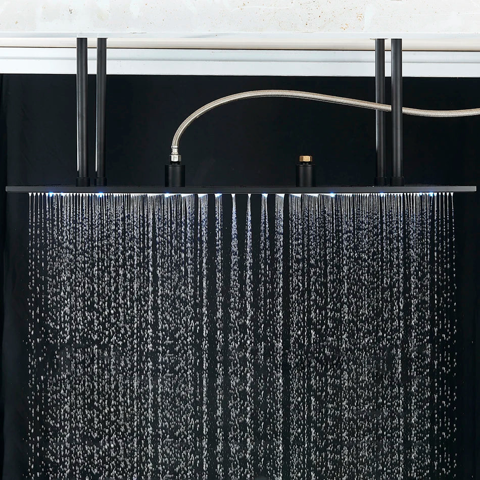 Uythner Luxury Ceiling Mounted Rain Shower Head With Shower Arm