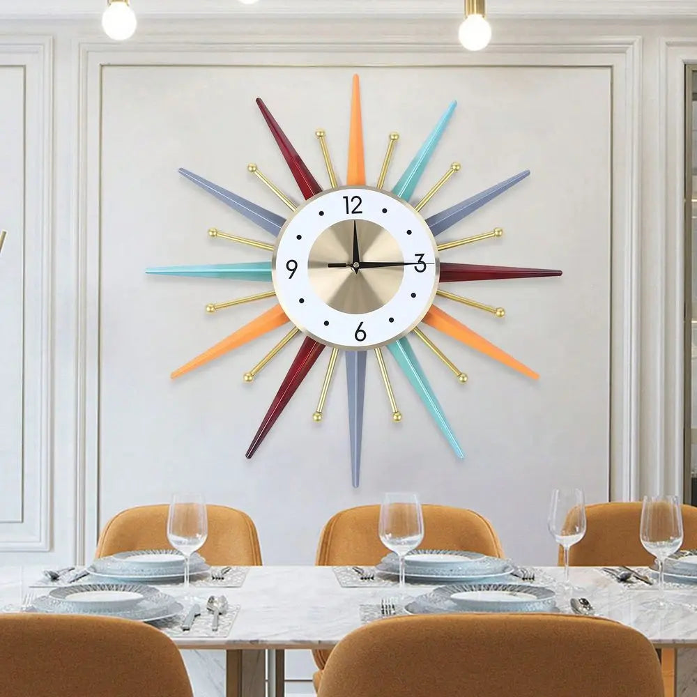 Wall Clock For Living Room, Bedroom, Study, Outdoor, Dining Room, Bathroom, Porch, Balcony, Business Place