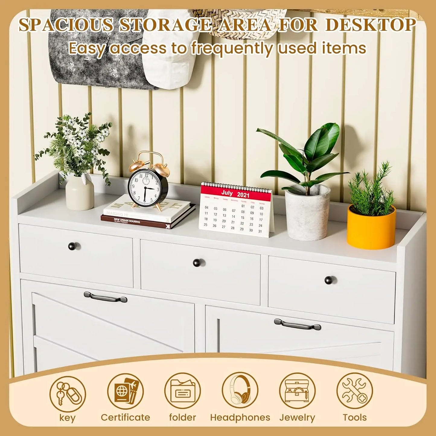 Metal Shoe Cabinet With 4 Flip Drawers And Top Drawers