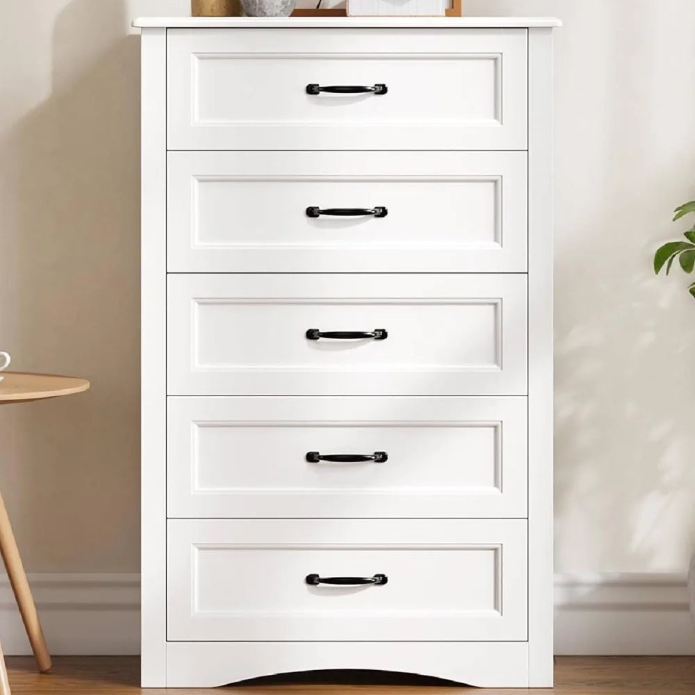 RBXC Wood Dresser With Anti Tip For Bedroom Large Capacity