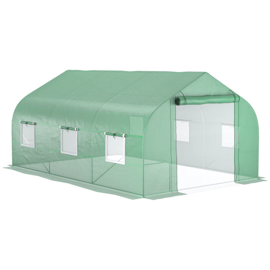 Greenhouse 12' X 10' X 7' Large Portable Walk-In Hot Green House Plant Gardening
