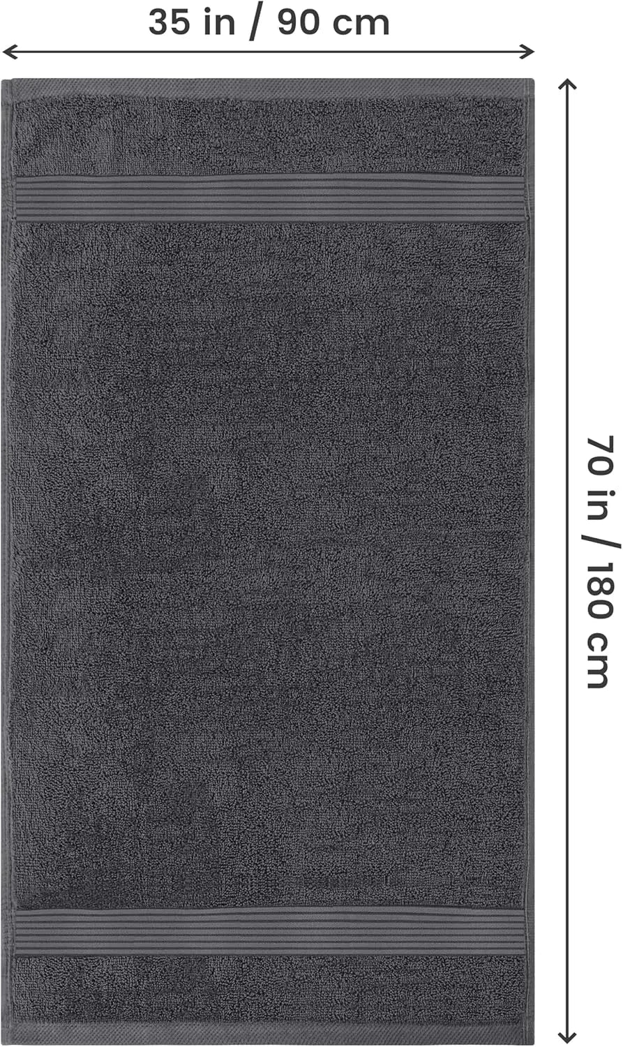 2 Pack Bath Sheets 100 Percent Cotton Quick Dry Towels