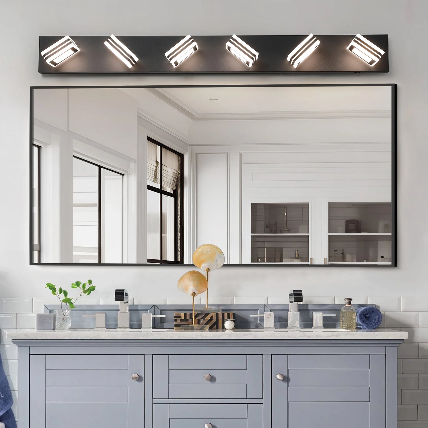 ARLGSITE Modern LED Vanity Light 5 CCT Bathroom Wall Fixture