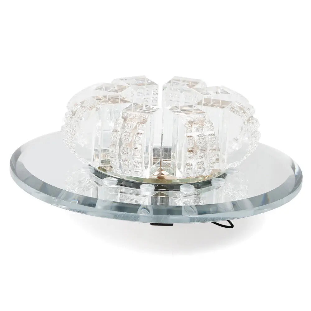 Adjustable Crystal Ceiling Lamp 3000K To 6500K LED Fixture