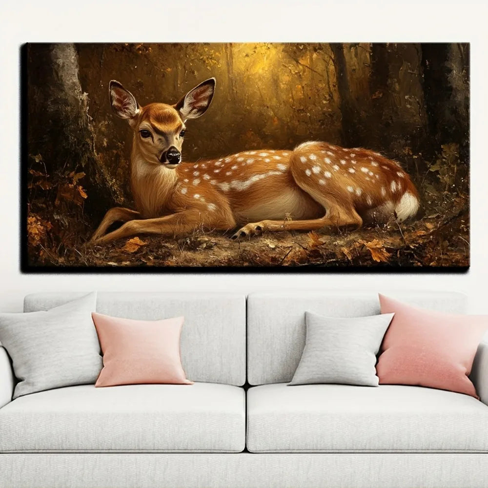 Vintage oil painting aesthetic decoration, suitable for interior wall decoration, 1.5 inch thick pine solid wood frame