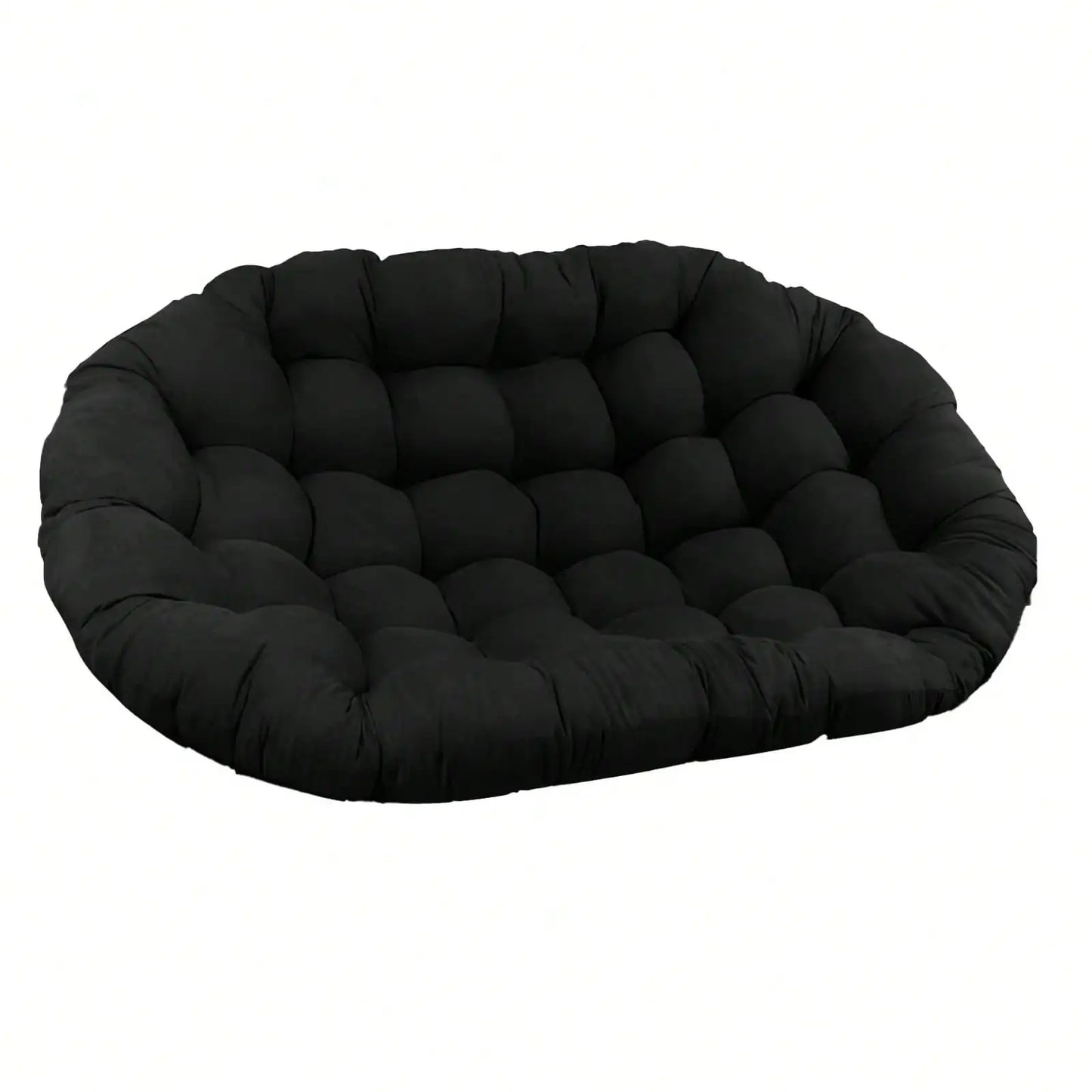 Weather Resistant Double Papasan Cushion Outdoor Rocking Chair