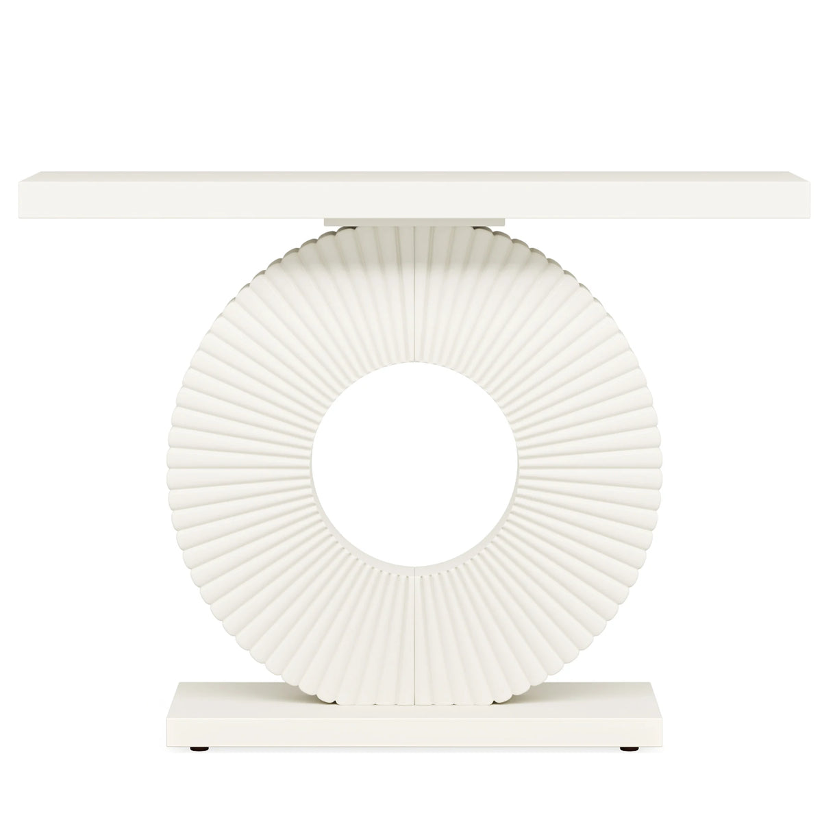 Tribesigns Modern Console Table With Geometric Base