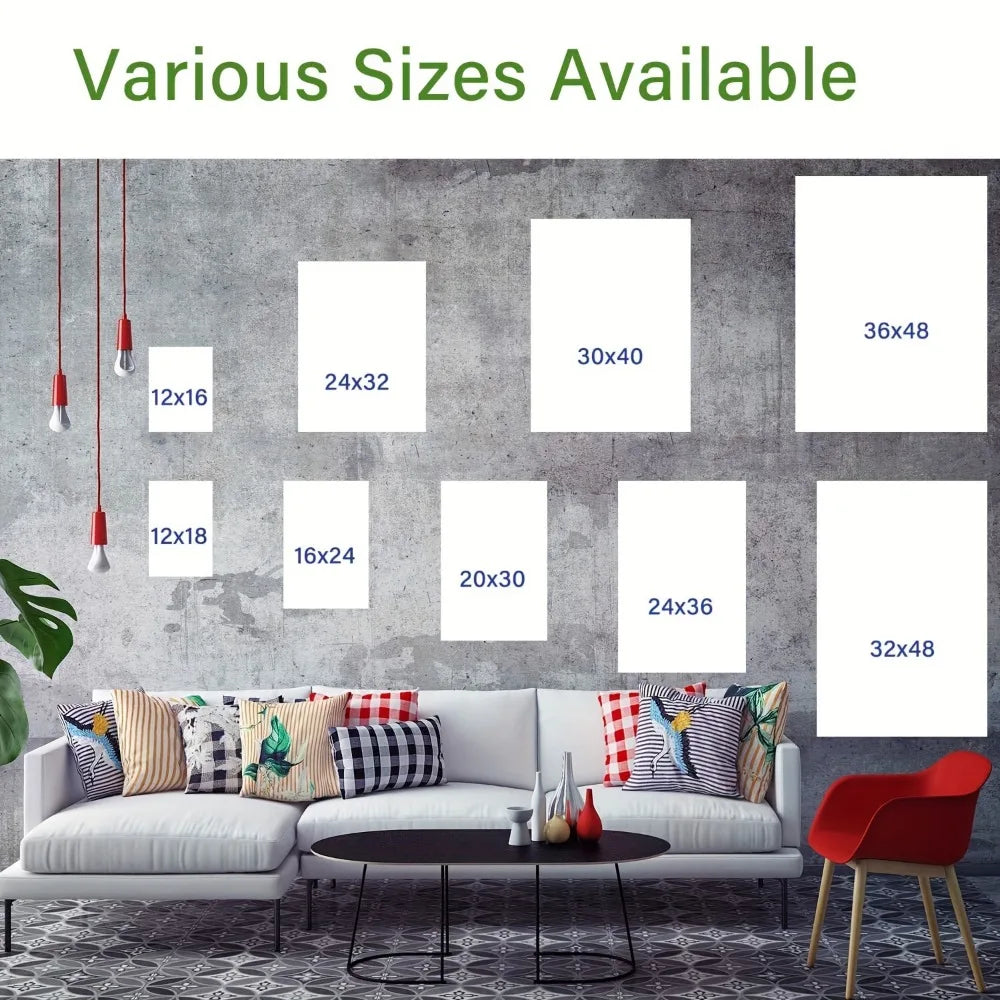 Vintage oil painting aesthetic decoration, suitable for interior wall decoration, 1.5 inch thick pine solid wood frame