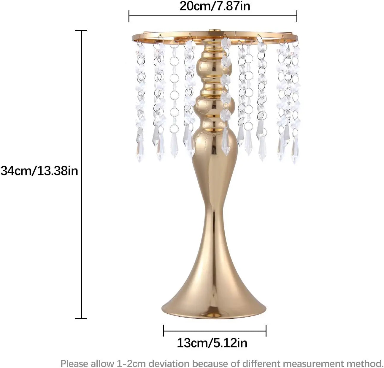 Versatile Centerpiece Vase For Wedding Tables And Home Decor