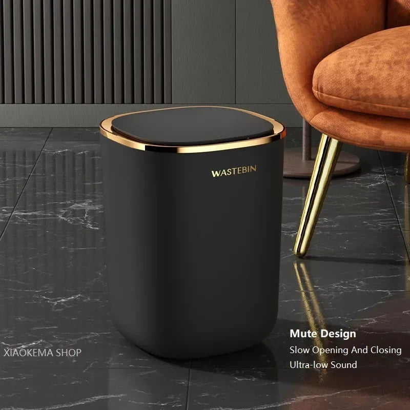Automatic Smart Sensor Trash Can for Kitchen and Bathroom