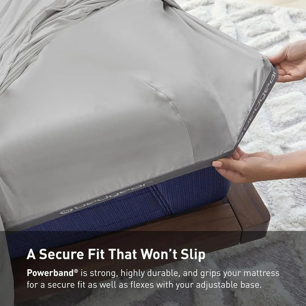 Dri-Tec Sheet Set – Moisture Wicking Technology, Breathable, Cooling Sheets – lat Sheet, itted Sheet, Pillowcases – All MattrTyp