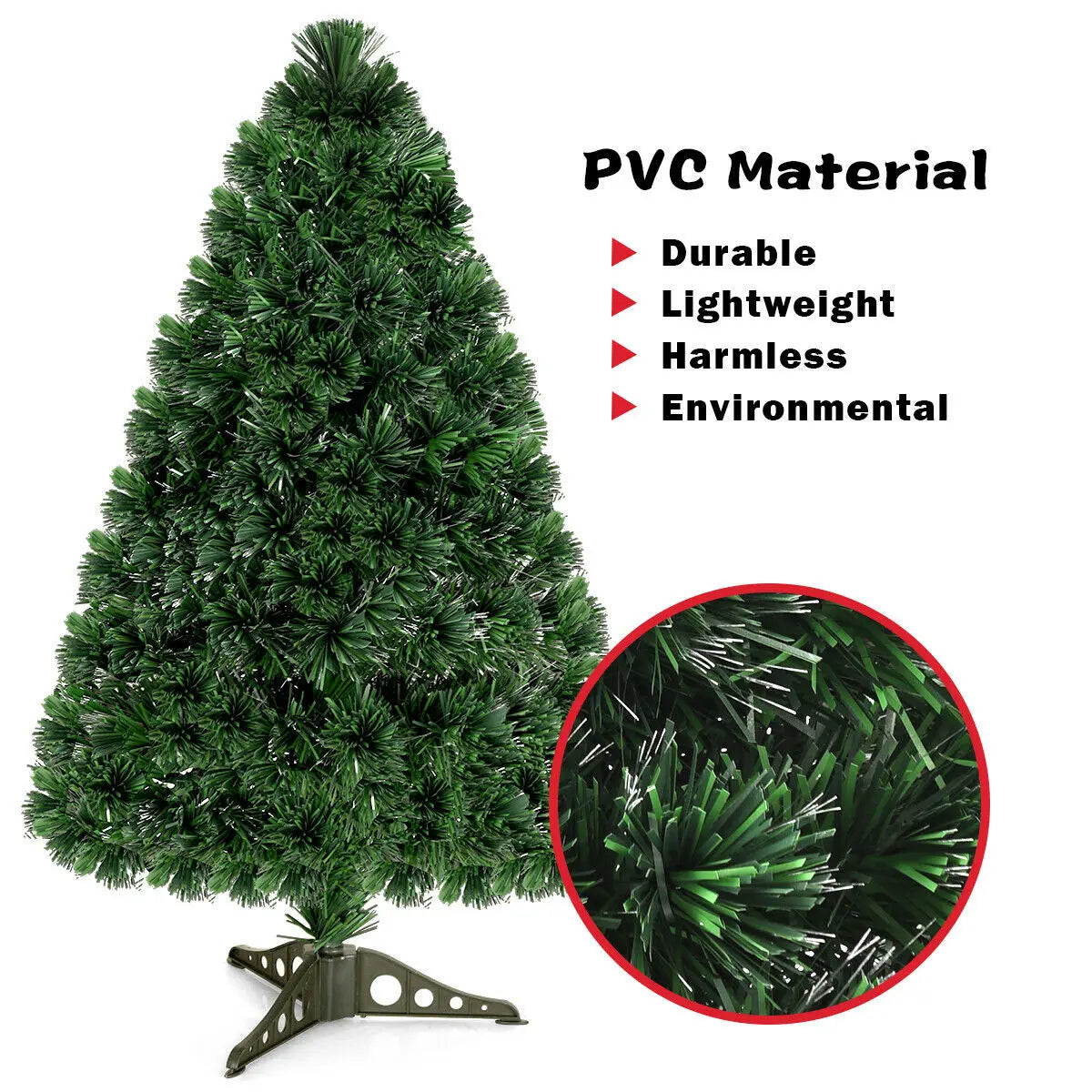 LIFEZEAL Artificial Christmas Tree for Holiday Home and Office Decor